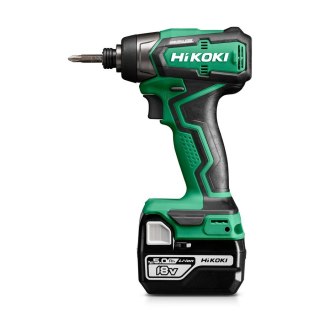 ZAKRĘTARKA UDAROWA AKUMULATOROWA 18V 1/4' 2*5.0AH HITSYSTEM HIKOKI