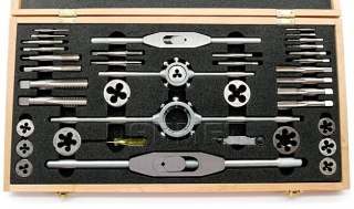 ZESTAW NARZĘDZI DO GWINTOWANIA M3-M20 HSS CZD-40 FANAR