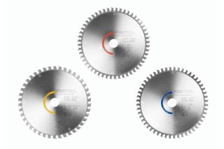 ZESTAW PIŁ TARCZOWYCH KSB-SORT/3 W/L/A 168*1.8 FESTOOL