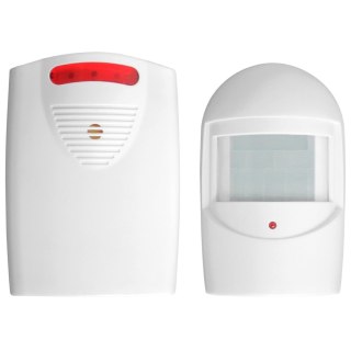 CZUJNIK RUCHU Z SYGNALIZACJĄ BEZPRZEWODOWĄ IP44 ORNO