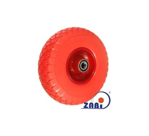 KOŁO PEŁNE PIANKOWE BIEŻNIK KOSTKA FELGA METAL 260MPŁ/20 ZABI