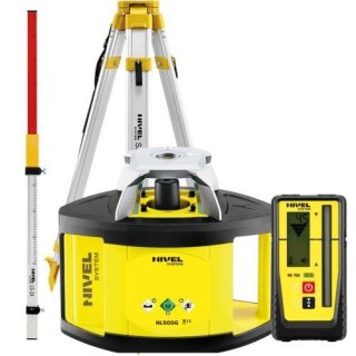 NIWELATOR LASEROWY NL500G DIGITAL + STATYW SJJ1 + ŁATA LS-24 NIVEL