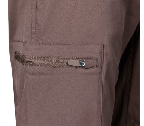 SPODNIE ROBOCZE MIX&MATCH STRETCH BRĄZOWE ROZMIAR L NEO