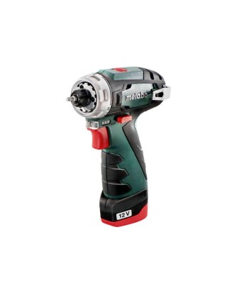 WIERTARKO-WKRĘTARKA AKUMULATOROWA 12V POWERMAXX BS 1*2.0AH METABO