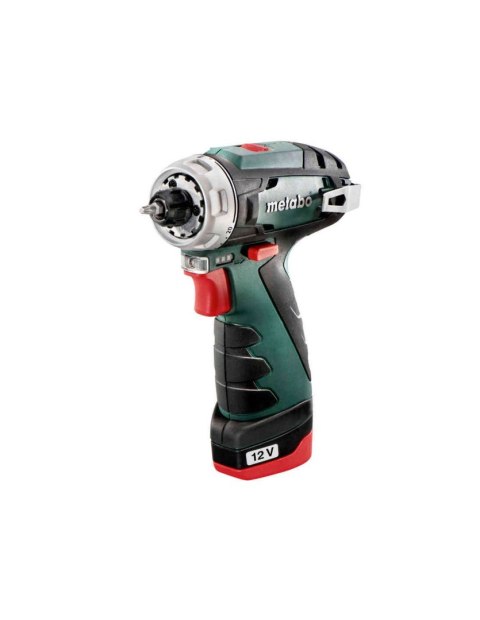 WIERTARKO-WKRĘTARKA AKUMULATOROWA 12V POWERMAXX BS 1*2.0AH METABO