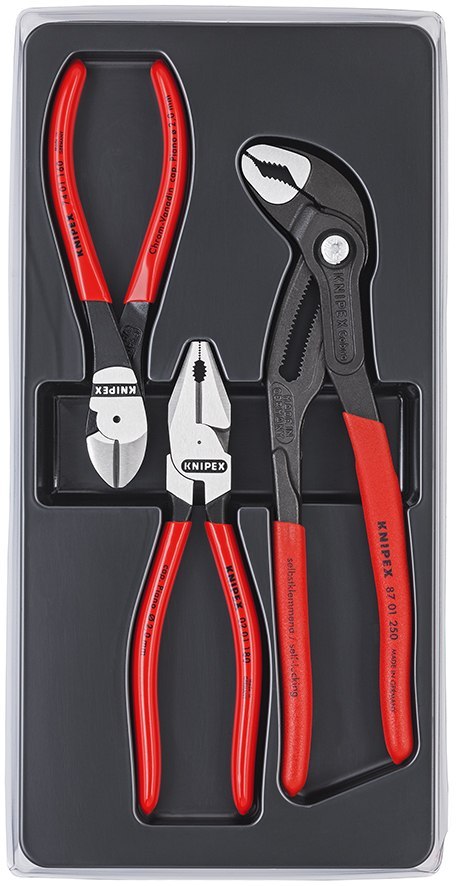 ZESTAW SZCZYPIEC POWER-PACK 3SZT. KNIPEX