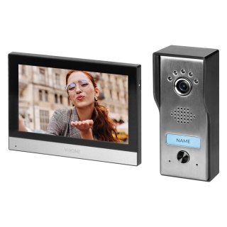 ZESTAW WIDEOMOFONOWY JEDNORODZINNY 4 ŻYŁOWY 7'' ACERO ORNO