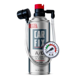 HOBBY GAZ DO KLIMATYZACJI 5IN1 235G R134A AUTA+PRZEWÓD Z MAN CAR FIX