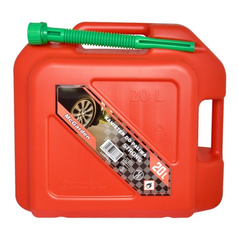 KANISTER PLASTIK STRONG NA BENZYNĘ 20L MC GARDEN