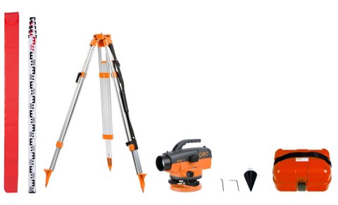 NIWELATOR OPTYCZNY GFN1 ( POWIĘKSZENIE X32 ) ZESTAW GEOFENNEL