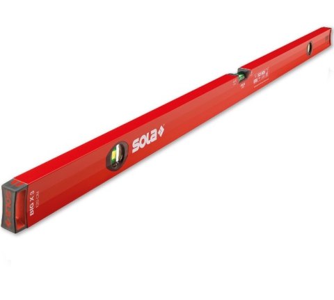 POZIOMICA WSKAŹNIK POZIOMU I PIONU PROFIL X BIG-X 3 100CM SOLA
