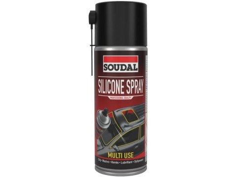 PREPARAT SMARUJĄCO-ZABEZP. SILICONE SPRAY 400ML AEROZOL SOUDAL