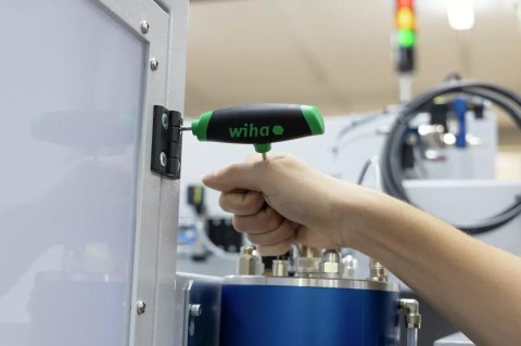 ZES. KLUCZY TRZPIEN. COMFORTGRIP Z RĘKOJEŚCIĄ T, TORX 6SZT WIHA