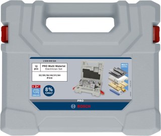 ZESTAW OTWORNIC PRO MULTI MATERIAL 10 EL. BOSCH