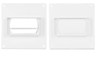 ŁĄCZNIK ZMIENNY KANAŁU PŁASK. 110*55 Z ZAW. ZWROTNYM 100MM AIR ROXY