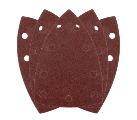 PAPIER ŚCIERNY ŻELAZKO P120 100*147MM, 9 OTW. 5 SZT. NEO