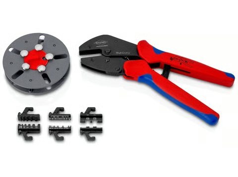 SZCZYPCE DO ZAGNIATANIA Z MAGAZYNKIEM WYMIENNYM, FOTOWOL. KNIPEX