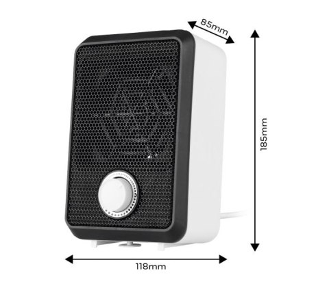 TERMOWENTYLATOR BIURKOWY 600W NEO