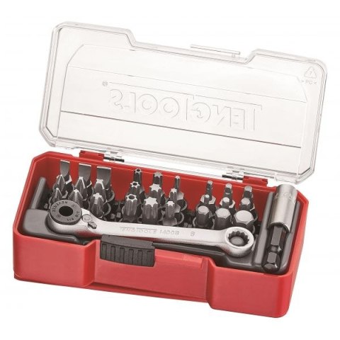 ZESTAW GROTÓW WYMIENNYCH TJ1429 29ELE. TENG TOOLS