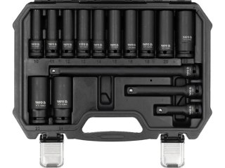 ZESTAW NASADEK UDAROWYCH DŁUGICH 1/2'' 18 SZT. YATO