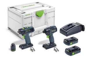 AKUMULATOROWA ZAKRĘTARKA UDAROWA TID 18 C 3,1-SET T18 FESTOOL