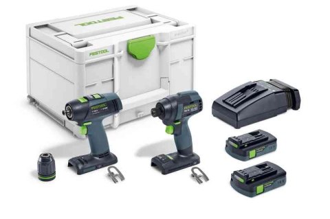 AKUMULATOROWA ZAKRĘTARKA UDAROWA TID 18 C 3,1-SET T18 FESTOOL