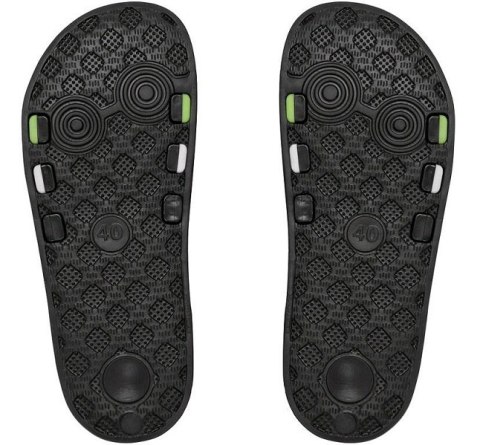 KLAPKI GULF CZARNO-ZIELONE CXS ROZMIAR 46 CXS