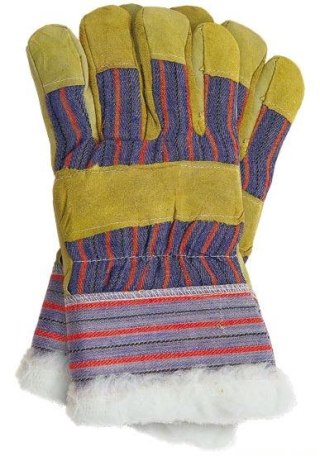 RĘKAWICE Z DWOINY + TKANINA OCIEPLANE 203, RSO UN