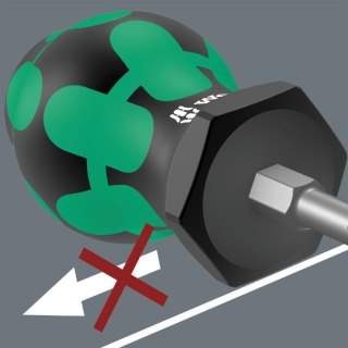 ZESTAW WKRĘTAKÓW TORX STUBBY SET TX 1, 5 CZĘŚĆ WERA