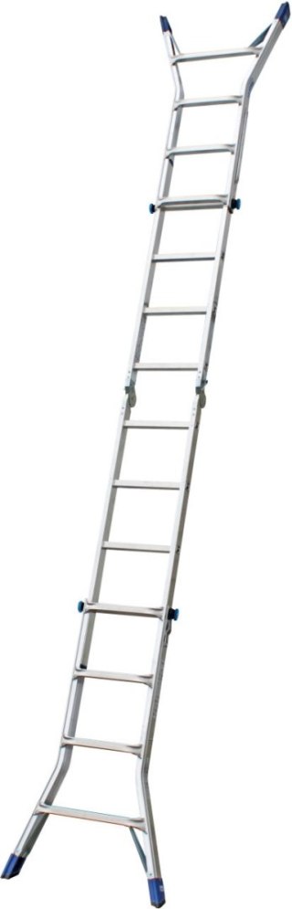 DRABINA ALUMINIOWA PRZEG. TELESKOPOWA STABILO 4X4 SZCZEBLE KRAUSE