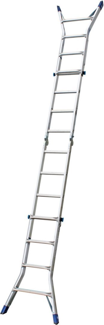 DRABINA ALUMINIOWA PRZEG. TELESKOPOWA STABILO 4X4 SZCZEBLE KRAUSE