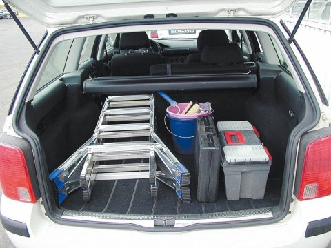 DRABINA ALUMINIOWA PRZEG. TELESKOPOWA STABILO 4X4 SZCZEBLE KRAUSE