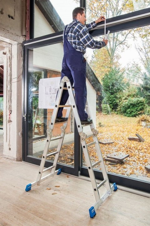 DRABINA PRZEG. MULTIMATIC 4*3 SZCZEBLE +MBOARD STABILO KRAUSE