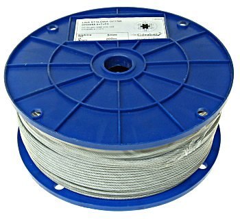 LINA STALOWA OCYNKOWANA 1.0MM 1*7 200MB UN