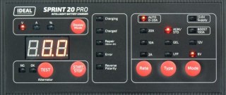 PROSTOWNIK Z ROZRUCHEM SPRINT WET/AGM 20 PRO IDEAL