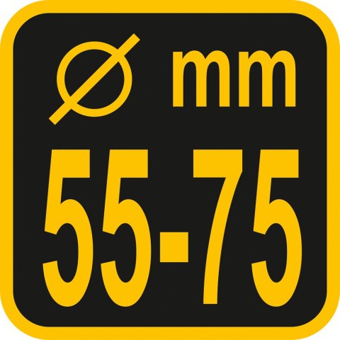 KLUCZ DO FILTRA OLEJU METALOWY 55- 75MM VOREL