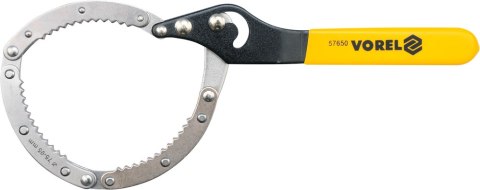 KLUCZ DO FILTRA OLEJU METALOWY 75- 95MM VOREL