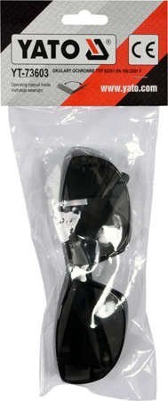 OKULARY OCHRONNE SZARE YATO