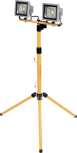 REFLEKTOR DIODOWY 2*20W ZE STOJAKIEM 1400LM*2 YATO