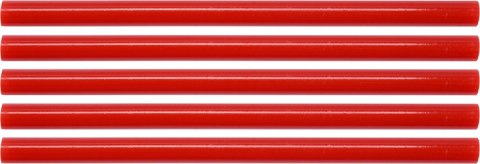 WKŁADY KLEJOWE 11,2X200MM 5SZT CZERWONE YATO