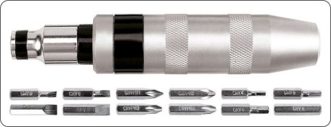 ZESTAW-WKRĘTAK UDAROWY Z KOŃCÓWKAMI 13SZ VOREL