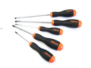 ZESTAW WKRĘTAKÓW PŁASKICH I KRZYŻAKOWYCH EASY 5SZT BETA