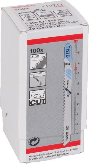 BRZESZCZOT DO WYRZYNARKI T127D 100SZT. BOSCH