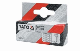 GWOŹDZIE 1000 SZTUK 14MM YATO
