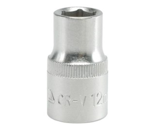 NASADKA KRÓTKA 6-KĄTNA CHROMOWANA 1/2'' 12MM YATO