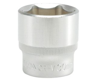 NASADKA KRÓTKA 6-KĄTNA CHROMOWANA 1/2'' 30MM YATO