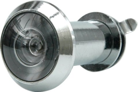 WIZJER DRZWIOWY Z KLAPKĄ 35-50MM SREBNY 200 TOYA