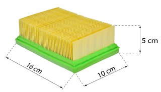 FILTR PŁASKI FK-14 DO ODKURZACZA KARCHER WD4/5/6, MV4/5/6, UN