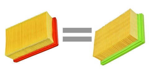 FILTR PŁASKI FK-14 DO ODKURZACZA KARCHER WD4/5/6, MV4/5/6, UN