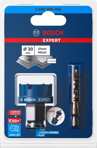 OTWORNICA TCT EXPERT SHEETMET 30MM BOSCH
